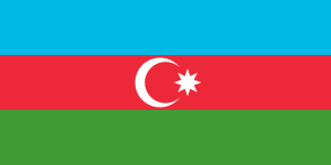 National Flag Of Qazax